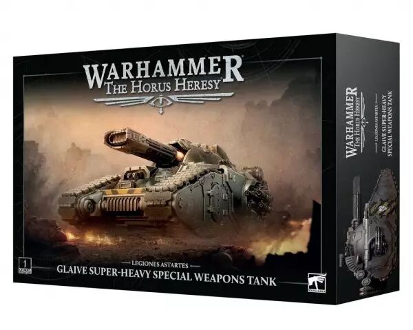 Legiones Astartes : Char � Arme Sp�ciale Super-lourd Glaive (Glaive Super-Heavy Tank) - Warhammer Horus Heresy 30k