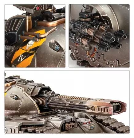 Legiones Astartes : Char &agrave; Arme Sp&eacute;ciale Super-lourd Glaive (Glaive Super-Heavy Tank) - Warhammer Horus Heresy 30k