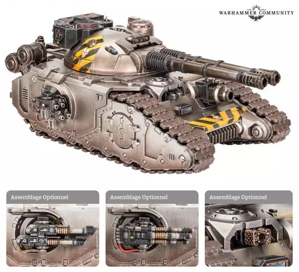 Legiones Astartes : Char de Combat Super-lourd Fellblade - Warhammer Horus Heresy 30k