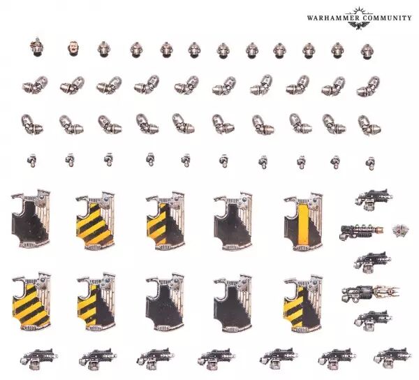 Legiones Astartes : Grappe d\'Am�lioration d\'Escouade de Br�cheurs - Warhammer Horus Heresy 30k