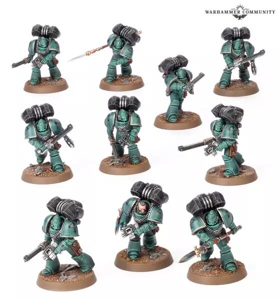 Legiones Astartes : MKIV Assault Squad  - Warhammer 30k