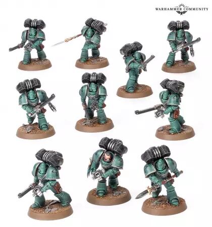 Legiones Astartes : MKIV Assault Squad  - Warhammer 30k