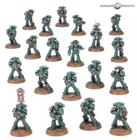 Legiones Astartes : MKIV Tactical Squad - Warhammer 30k