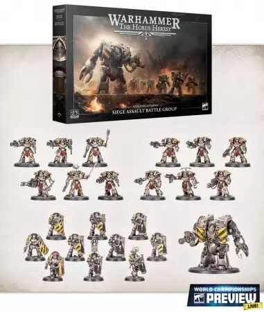 Legiones Astartes : Siege Assault Battle Group - Warhammer Horus Heresy 30k