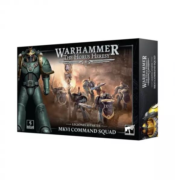 Legiones Astartes: Escouade d\'�tat-major de L�gion MKVI - Warhammer 30k - Games Workshop