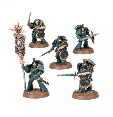 Legiones Astartes: Escouade d\'&Eacute;tat-major de L&eacute;gion MKVI - Warhammer 30k - Games Workshop