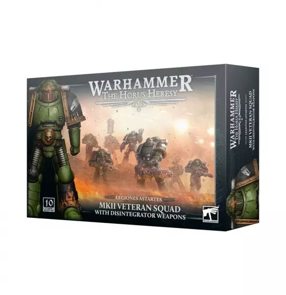 Legiones Astartes: Escouade de V�t�rans Tactiques MkII avec Armes D�sint�gratrices  - Horus Heresy - Warhammer 30k