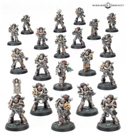 Legiones Astartes: MKII Tactical Squad - Horus Heresy - Warhammer 30k