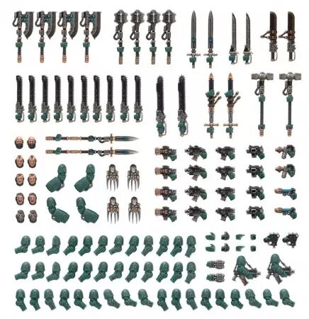 Legiones Astartes: Set d\'Am&eacute;liorations d\'Armes de M&ecirc;l&eacute;e - Warhammer 30k - Games Workshop