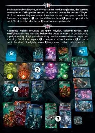 Legions : Abyss Universe - Necrocampe - Bruno Cathala, Johannes Goupy, Charles Chevallier - Bombyx