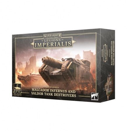 Legions Imperialis: Malcador Infernus et Chasseurs de Chars Valdor - Games Workshop
