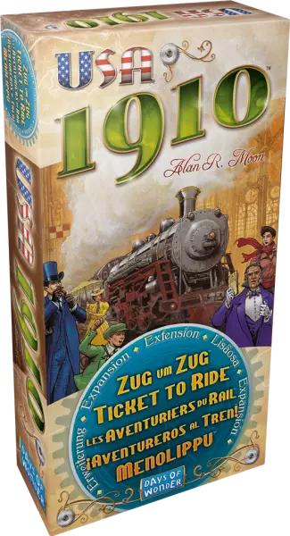 Les Aventuriers du Rail  - Extension : 1910