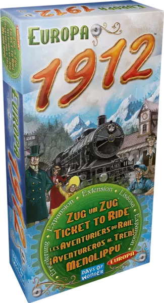 Les Aventuriers du Rail  - Extension : 1912