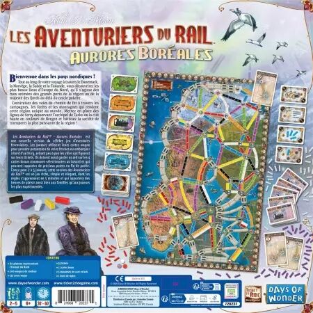 Les Aventuriers du Rail - Aurores Boréales- Days of Wonder