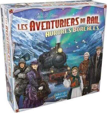 Les Aventuriers du Rail - Aurores Boréales- Days of Wonder
