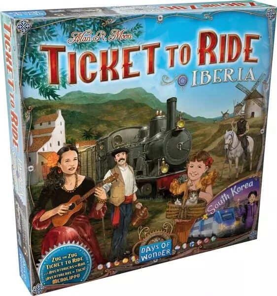 Les Aventuriers du Rail - Extension : Iberia & Cor�e du Sud - Days of Wonder