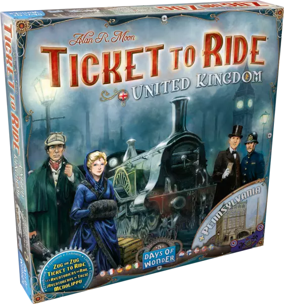 Les Aventuriers du Rail - Extension : UK/Pennsylvanie