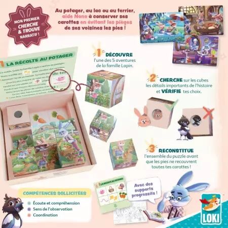 Les Cubes Puzzle de Nono - Loki