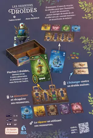 Les Derniers Droides - Fabien Gridel - Blue Cocker