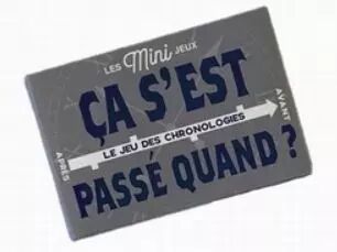 Les Mini Jeux - Ca s\'est pass� quand? - Professor Puzzle