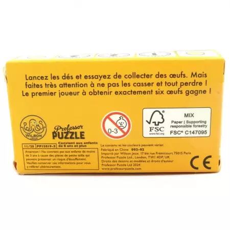 Les Mini Jeux - Exact-Oeufs-Ment Six - Professor Puzzle