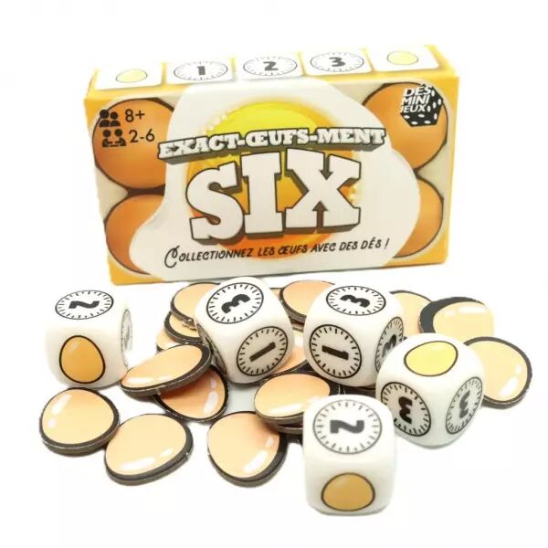 Les Mini Jeux - Exact-Oeufs-Ment Six - Professor Puzzle