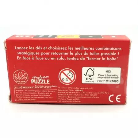 Les Mini Jeux - Shut the Box - Professor Puzzle
