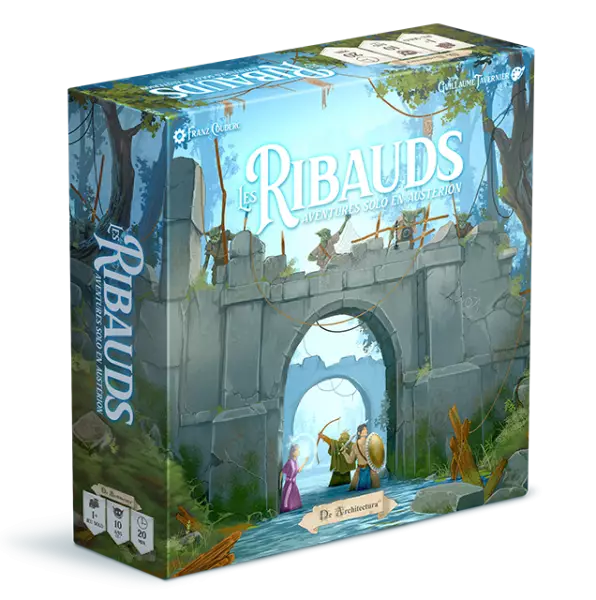 Les Ribauds : Aventures solo en Austerion - De Architecturart
