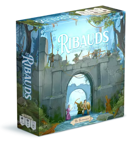 Les Ribauds : Aventures solo en Austerion - De Architecturart