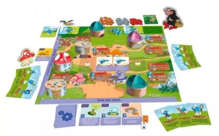 Les Schtroumpfs : le Village Secret - Antoine Bauza, Corentin Lebrat, Ludovic Maublanc, Theo Rivière