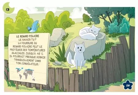  Les super petits héros - Mélange au zoo - La BD dont tu es le petit héros