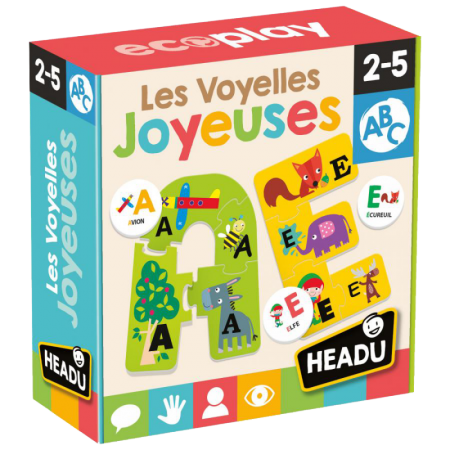 Les Voyelles Joyeuses : 5 Grands Puzzles