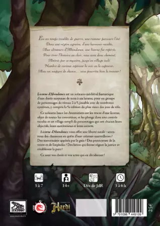 Licorne d�Abondance - Sc&eacute;nario compatible 5E et OSR