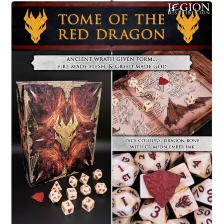 Livre &agrave; d&eacute;s - Tome of the Red Dragon -  Artefact Games