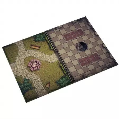 Livre Plateau de Jeu : Donjons (297x218 mm) Taille L - Couverture rigide
