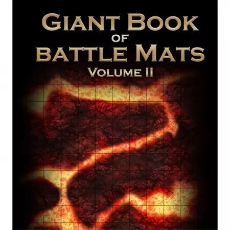 Livre plateau de jeu : Giant Book of Battle Mats VOL. 2 (A3)