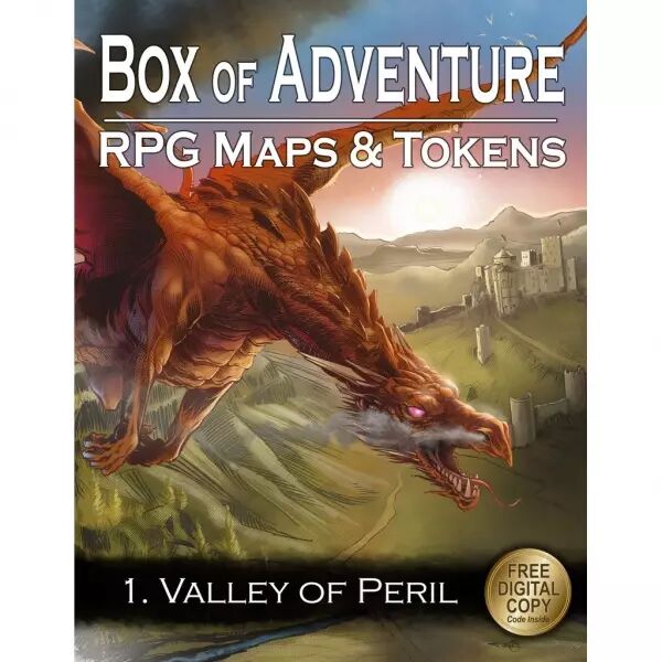 Livre plateau de jeu : Pack de 2 livres Towns & Taverns (60x60cm)