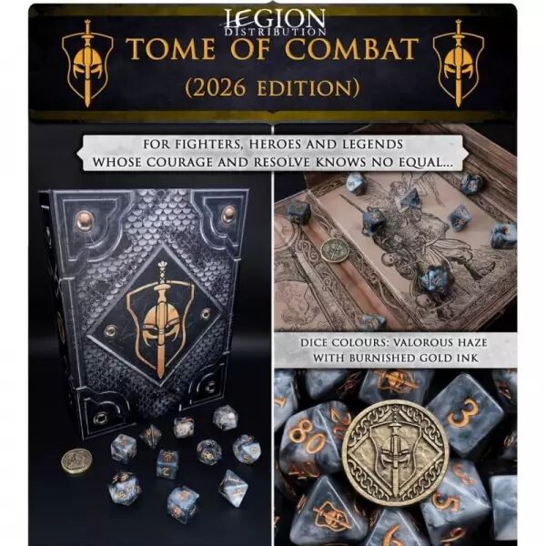 Livres � d�s - Tome of Combat (2026 Revised Edition) -  Artefact Games