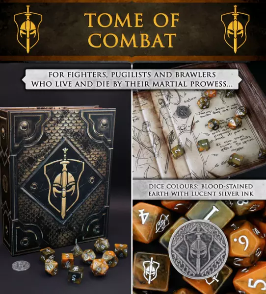 Livres � d�s - Tome of Combat (Fighter) -  Artefact Games