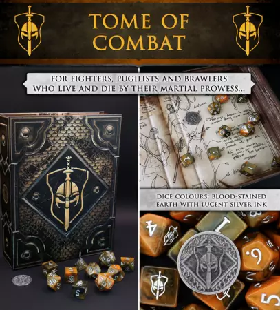 Livres à dés - Tome of Combat (Fighter) -  Artefact Games