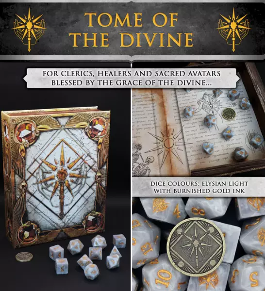 Livres � d�s - Tome of Divine (Cleric) -  Artefact Games