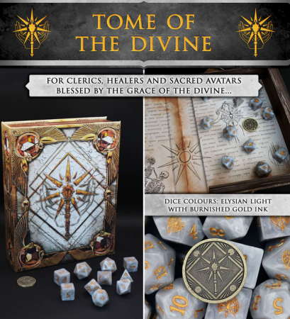 Livres à dés - Tome of Divine (Cleric) -  Artefact Games