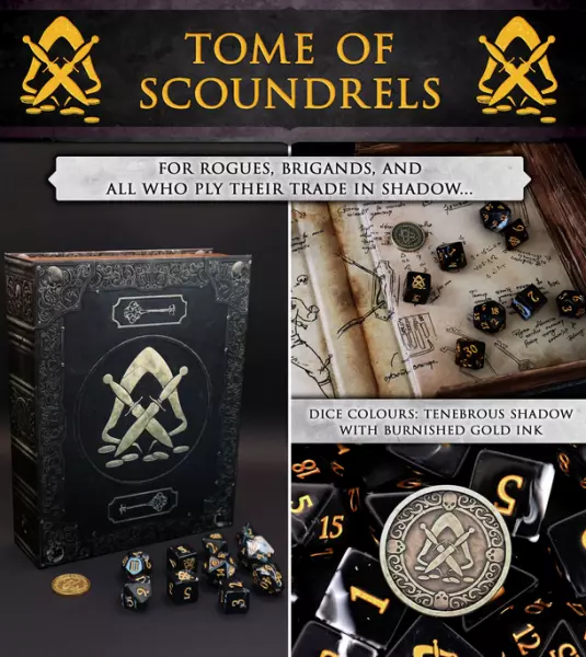 Livres � d�s - Tome of Scoundrels (Rogue) -  Artefact Games