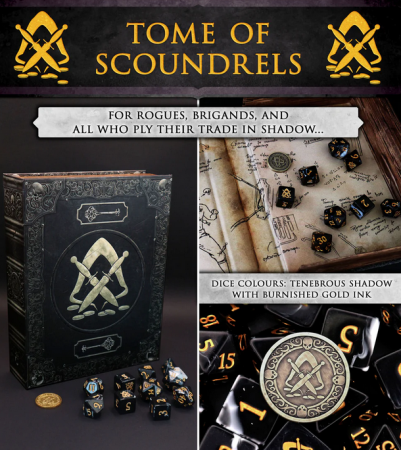 Livres à dés - Tome of Scoundrels (Rogue) -  Artefact Games