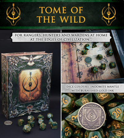 Livres à dés Artefact Games - Tome of the Wild (Ranger)