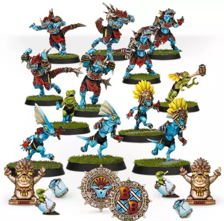 Lizardmen Team : Gwaka\'moli Crater Gators