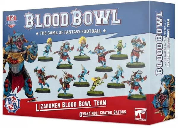Lizardmen Team : Gwaka\'moli Crater Gators