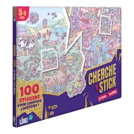 Loki -Cherche & Stick : Ferme & R&ecirc;ves