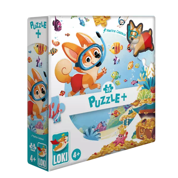 Loki fait de la plong�e - Puzzle 35 pi�ces