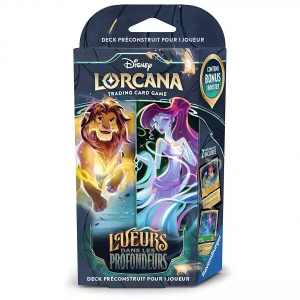 Lorcana - Chapitre 10 : Lueurs dans les Profondeurs - Deck de D�marrage Simba/Megara